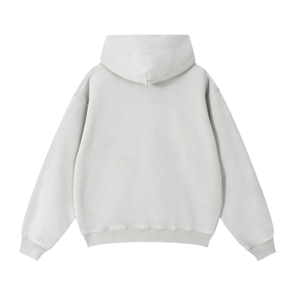 Zip-Through Laidback Hoodie