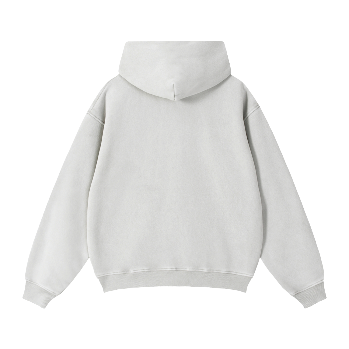 Zip-Through Laidback Hoodie