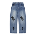 Sun Fade Heavyweight Denim Jeans