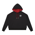 Contrast Drawstring Hoodie
