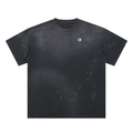 Hand-Frayed Sunfade Paint Splatter T-Shirt