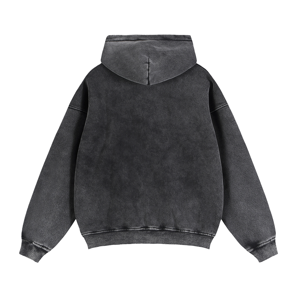 Zip-Through Laidback Hoodie
