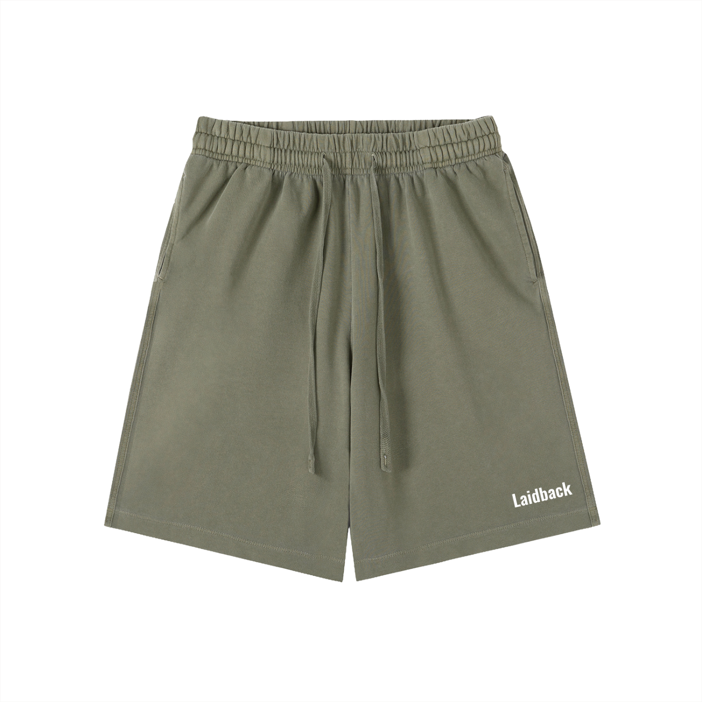 Vintage Wash Cotton Laidback Shorts