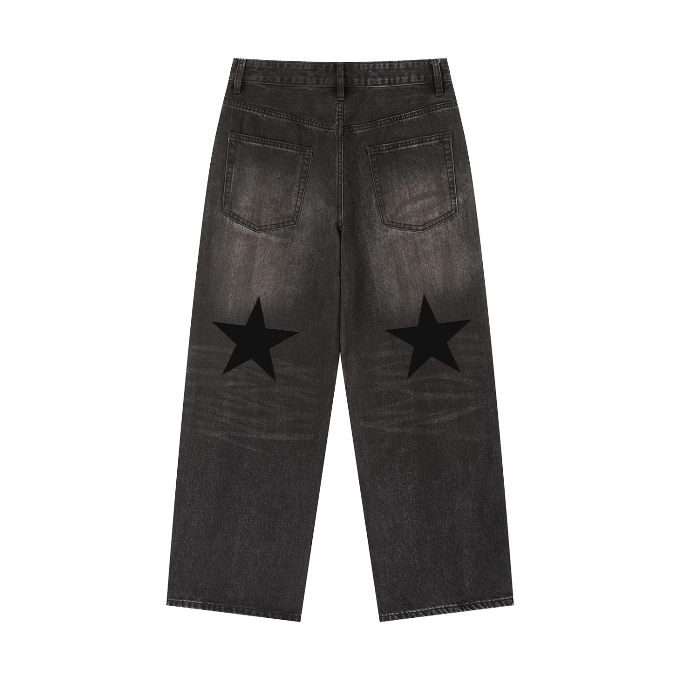 Vintage Wash Heavyweight Denim Jeans