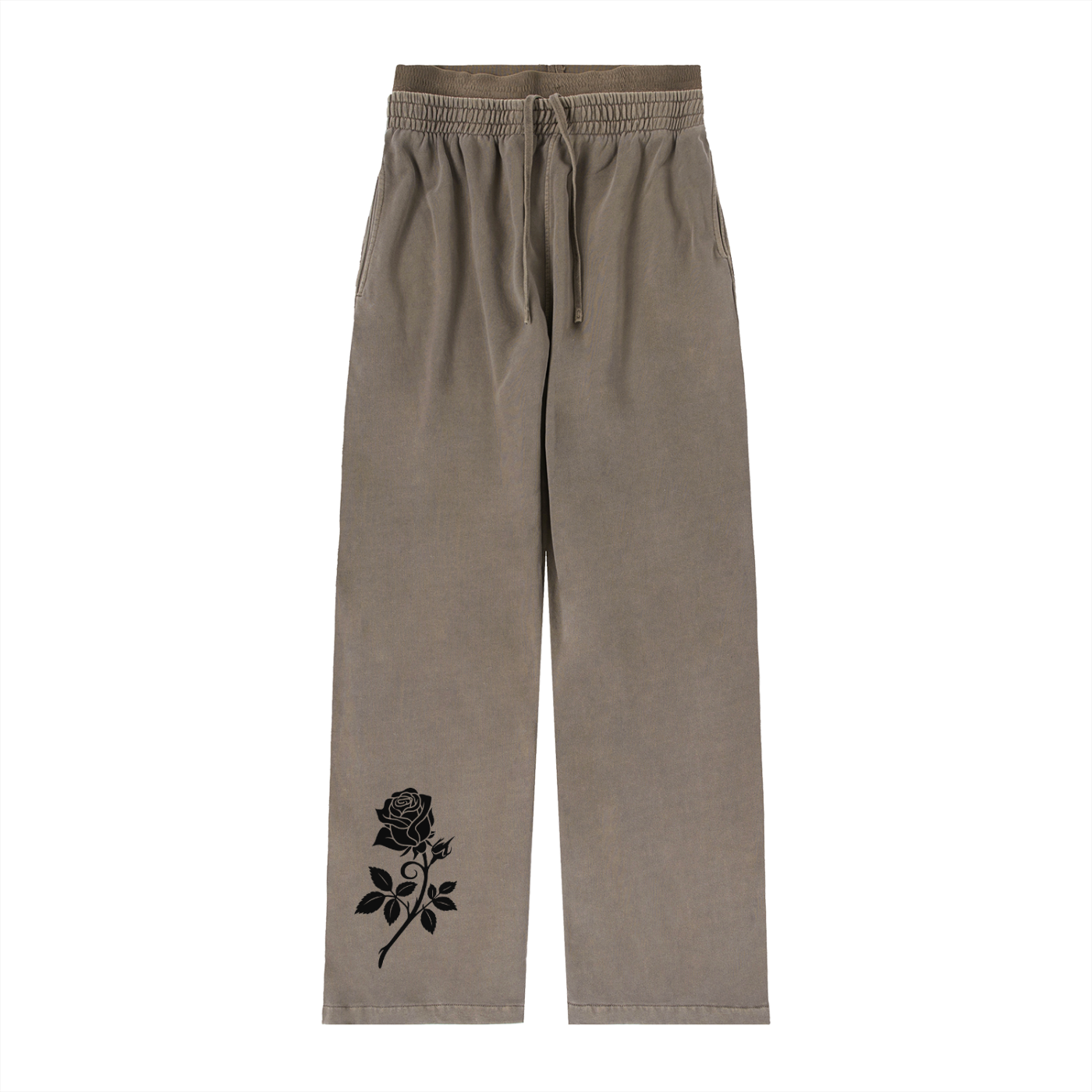 Vintage Washed Waist Pants